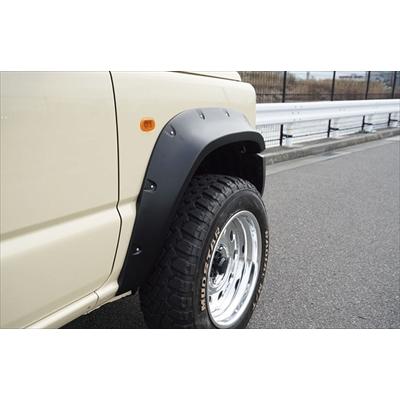 JB74W ジムニーシエラ CLS-UP オーバーフェンダー(4P) 塗装取付込