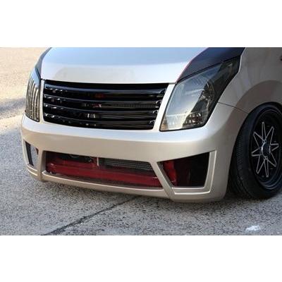 ギャルソン ワゴンR MH23S ヘッドライトカバー モノグラム クリア