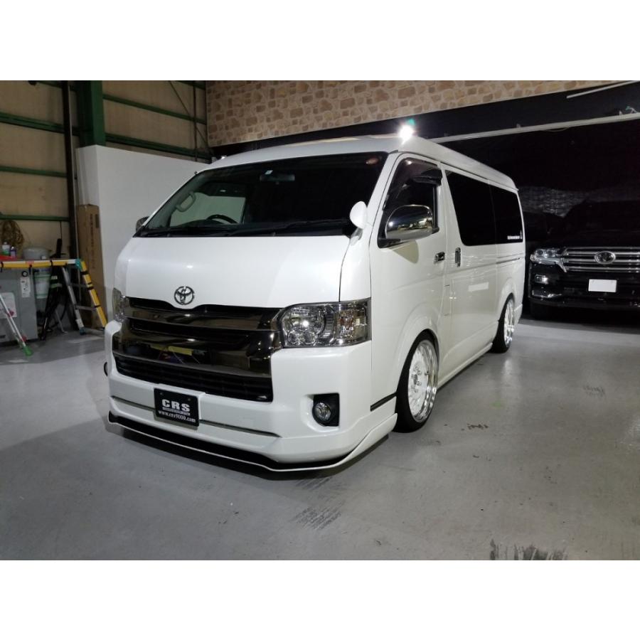 ハイエース 0系 4型 ワイドボディ フロントリップスポイラー バージョン4用フリッパーver Iv Frp製 エアロ カスタムパーツのtoptuner 通販 Paypayモール