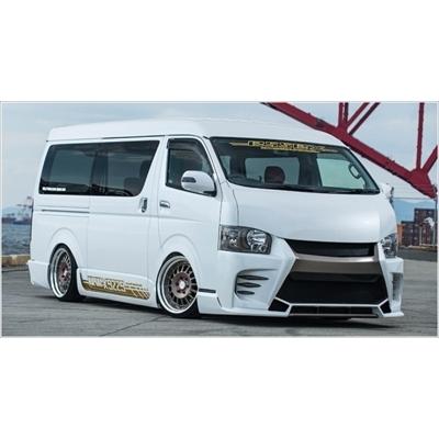 ハイエース 200系 4型 ワイドボディ PROGRESS 2 フロントバンパー  