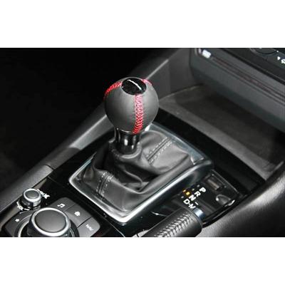 オートエクゼ MAZDA3 MT車用 BP-06 シフトノブ(球形状/本革) : エアロ 