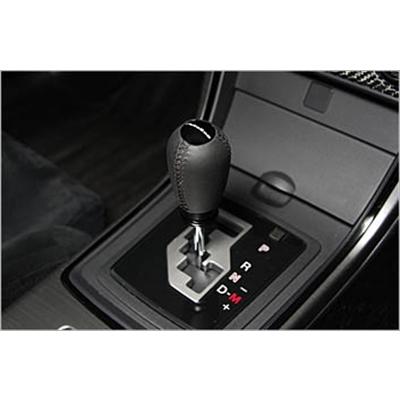 オートエクゼ プレマシー CR系 シフトノブ 本革×レッドステッチ