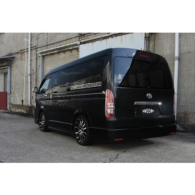 超美品 トヨタ純正 200系 ハイエース ワイドボディ リアバンパー ハイエース200系（4.5.6.7型/ワイド車・スーパーロング用） 純