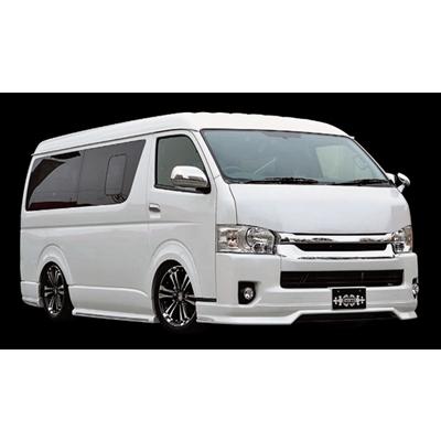 ハイエース 200系 ワイドボディ 4型 Revive バットフェイスボンネット 