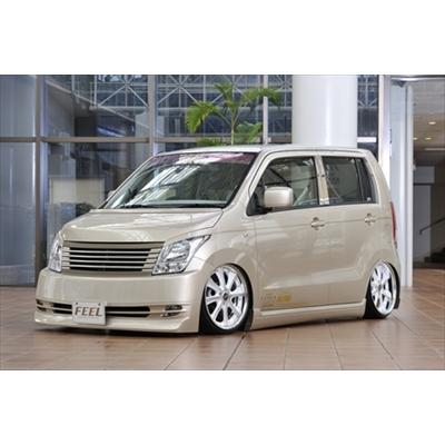 ワゴンR MH23S系 LABEL NO2 F・S・R 3ピースセット : エアロ.カスタム