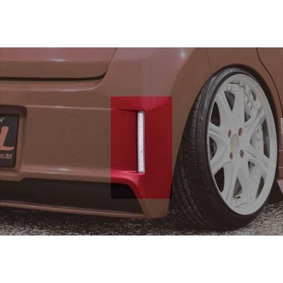 ワゴンRスティングレー MH34 前期 SDシリーズ リアバンパー用 LEDリフレクターキット レッド