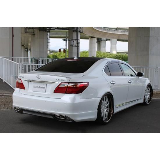 Lexus Ls460 中期 バージョンsz F 04 リアアンダースポイラー カーボン製 クリア塗装済み エアロ カスタムパーツのtoptuner 通販 Paypayモール