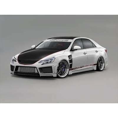 マークX GRX130 中期 2012/8?2016/10 F-05X エアロ3点キット｜toptuner-store