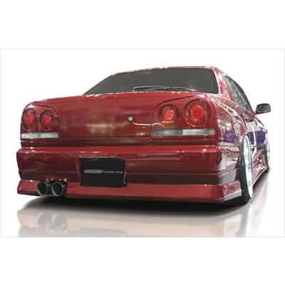 FINALKonnexion スカイラインセダン R34 FALCON リアバンパー 塗装済み 