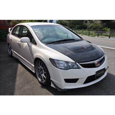 FD2 シビック TYPE R エアロボンネット フルカーボン製 : エアロ