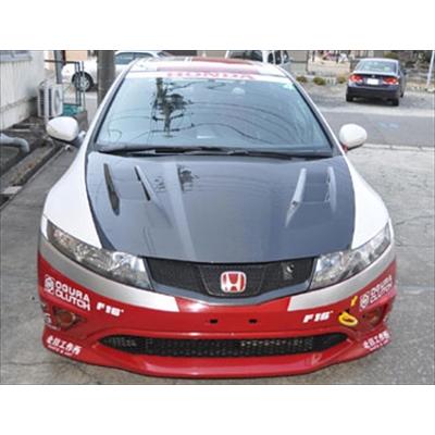 納期6ヵ月以上】シビックタイプR ユーロ FN2 スーパーボンネット FRP