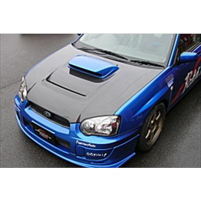 GDB（C〜E） インプレッサ エアロボンネット カーボンFRP 平織り 