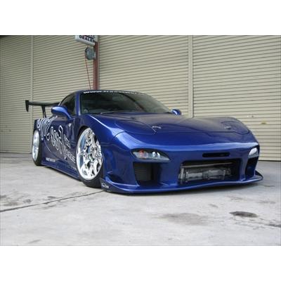RX-7 FD3S フロントバンパースポイラー 塗装取付込 : エアロ.カスタム  
