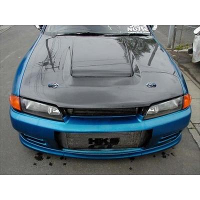 BNR32 エアロボンネット:FRP 塗装取付込 : エアロ.カスタムパーツの