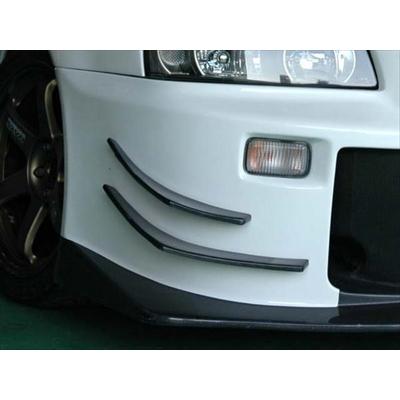 G*N様 BNR34用カナード BNR34 G.shape カナード:カーボン 取付込 : エアロ.カスタムパーツの
