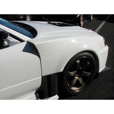 BNR34 G.shape フロントフェンダー下 サイドルーバー : エアロ 