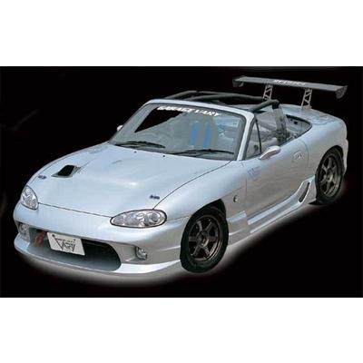 ロードスター NB 後期 フロントバンパースポイラー Type-1 FRP製 塗装