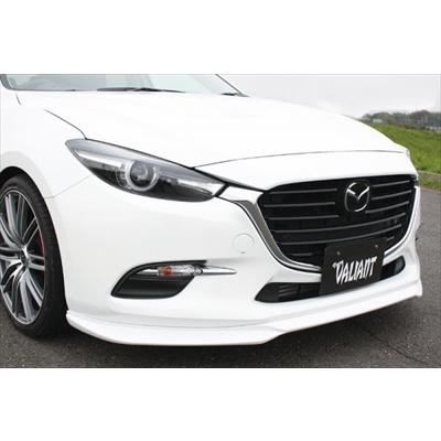 アクセラスポーツ BM 後期 フロントリップスポイラー 塗装取付込