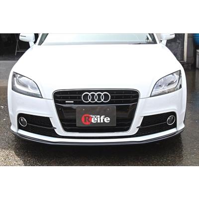 AUDI TT 8J クーペ S-Line 後期 (2010〜) フロントリップスポイラー 