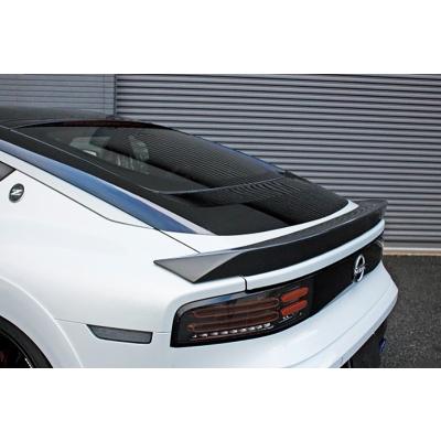 RZ34 フェアレディZ リアスポイラー 平織りカーボン製 クリア