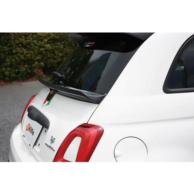 アバルト 595 ゲートスポイラー 綾織りカーボン : エアロ.カスタム