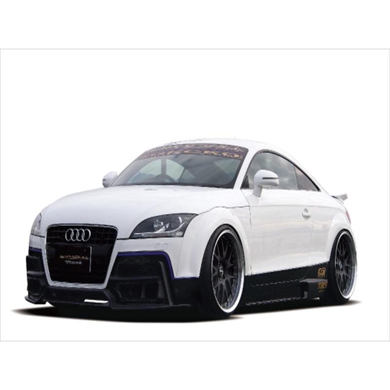 AUDI TT 8J GECKO U4th フロントバンパースポイラー FRP製 塗装取付込 