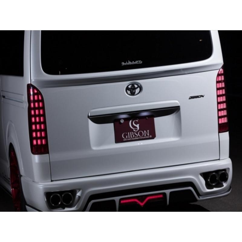 ハイエース 200系 1-4型 標準ボディ リアゲートスポイラー 塗装済 [1E7