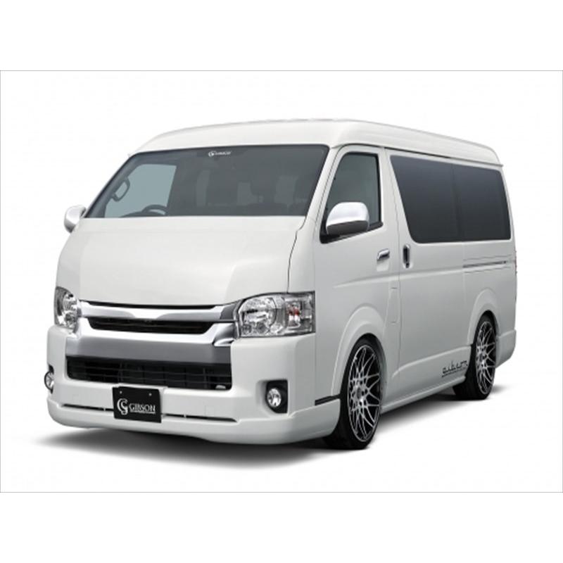 ハイエース　ミドルルーフ　スポイラー　209 　リア　エアロ　ブラックマイカ ハイエース ミドルルーフ スポイラー 209 リア エアロ ブラック