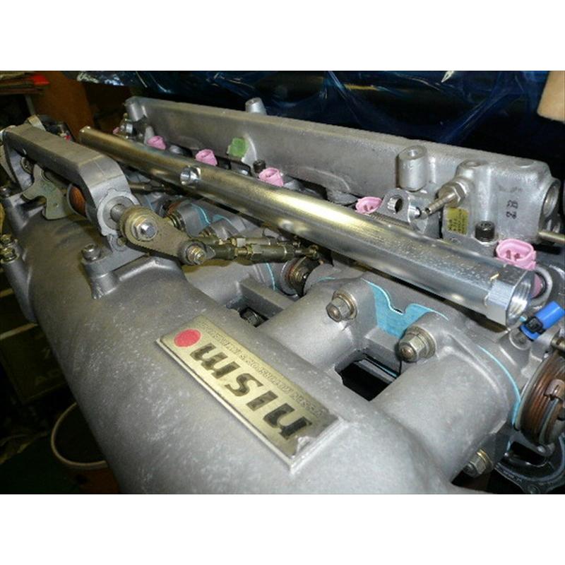 日産スカイライン32GTR　 BNR32エンジン用 フューエルデリバリーパイプ R32 GTR 大容量フューエルデリバリーパイプ : エアロ.カスタムパーツの