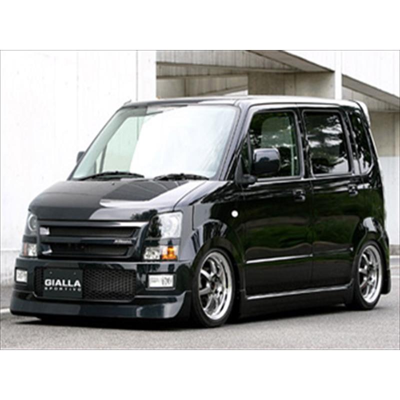 ワゴンR RR MH21S 前期 SPORTIVO FRONT HALF SPOILER 塗装取付込 