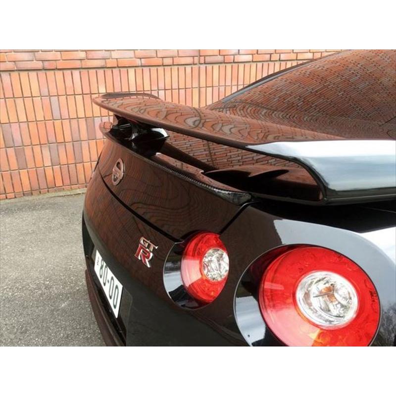 GT-R R35 ダックテールウイング タイプ1 カーボン 取付込 : エアロ