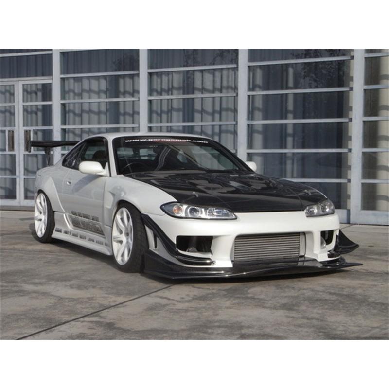 シルビア S15 Type1/4 専用カーボンアンダーカバー クリア塗装済み