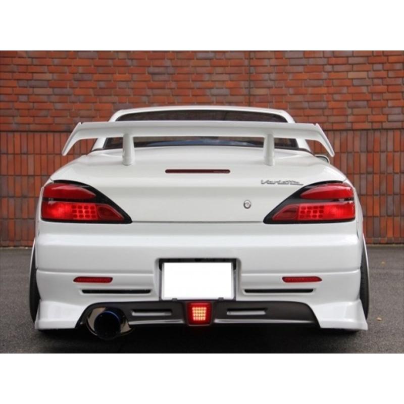 シルビア S15 リアバンパーType2 ハイブリッドカーボン製 : エアロ