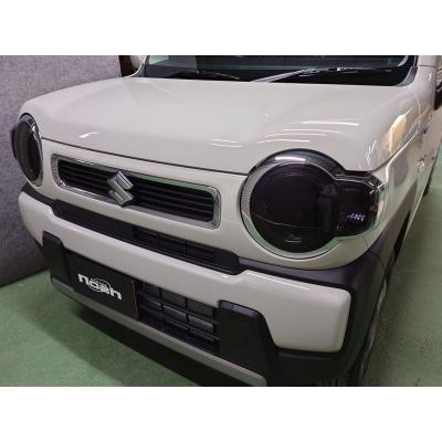 ステッカー付」 ハスラー MR52S ヘッドライトカバー カラー：ダーク