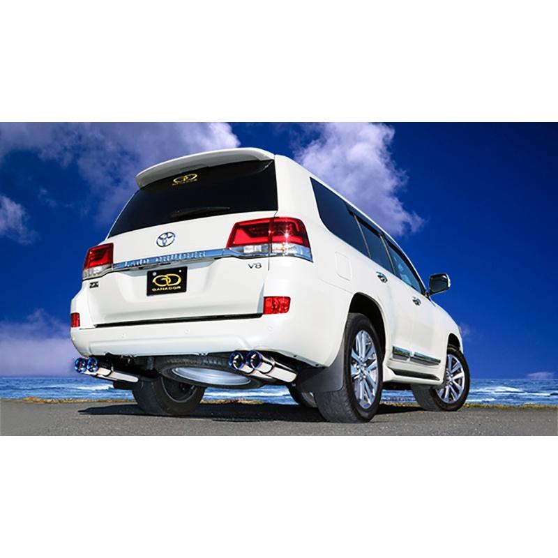 半額品 Urj2w ランドクルーザー 0系 H27 8 4 600cc Vertex 4wd Suv ステンレスマフラー P B S搭載 標準バンパー 左右4本出し サークルタイプ ブルーテール 値引きする Regionmarket Store