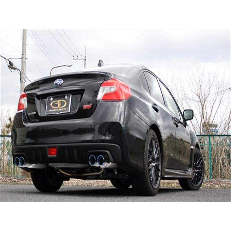 GANADOR（ガナドール） WRX STi VAB Vertex sports チタンマフラー