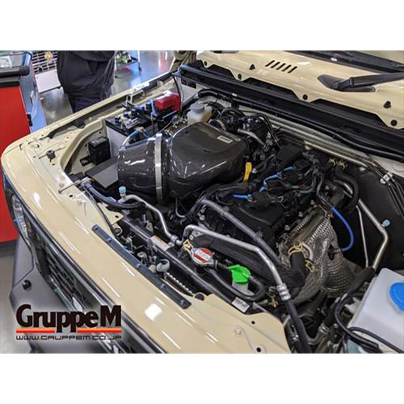 GruppeM ジムニーシエラ JB74W K15B 1.5NA ラムエアシステム