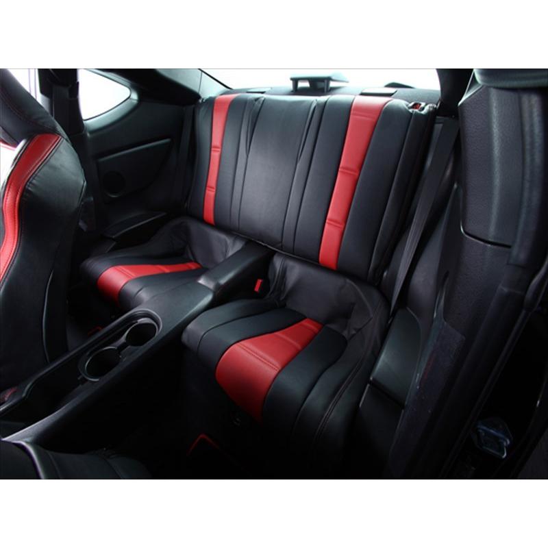 86 ZN6 EXCLUSIVE-LINE レザーシートカバーVer.2 ブラック×レッド