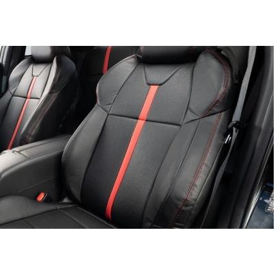 長納期商品】ZN8 GR86 シートカバー ブラックxレッド Ver.3 : エアロ