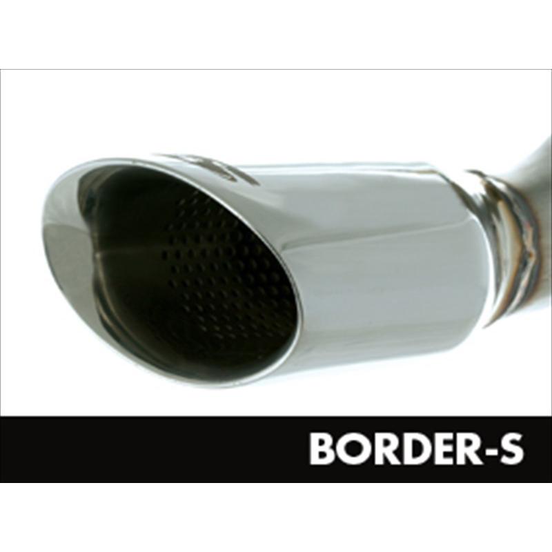 5ZIGEN マフラー BORDER S デミオ LA-DY5W H14/8-H15/3 50.8φ : エアロ