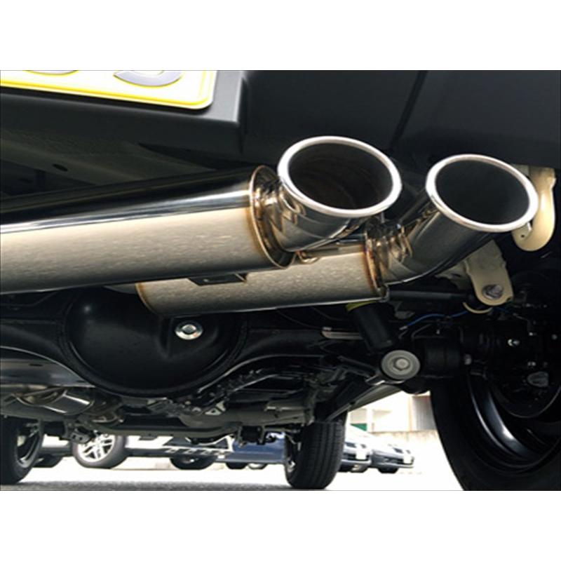 5ZIGEN ジムニー JB64W SP SPEC STREET 砲弾2本出しマフラー 5ZIGEN ジムニー JB64W SP SPEC STREET 砲弾2本出しマフラー