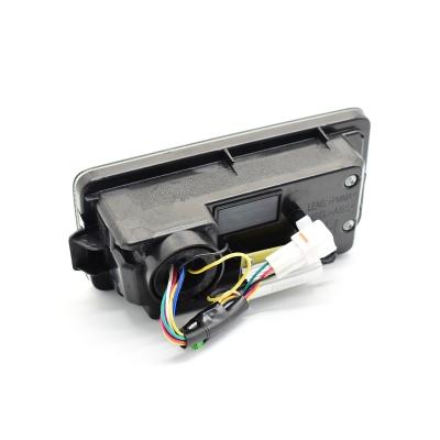 S500P/S510P ハイゼットトラック、ハイゼットジャンボ 後期用 LEDテールランプ スモークレンズ/レッドバー_9