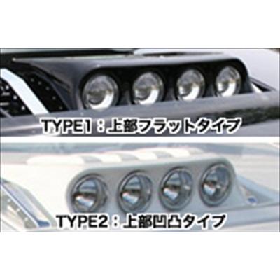 88ハウス HUMMER H2 4灯ボンネットフード ハロゲンランプ付 TYPE2 