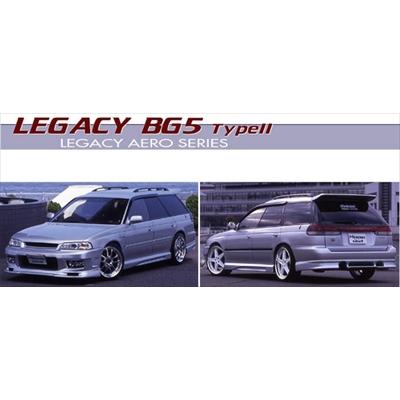 レガシィ BG-5 Type-2 リアアンダースポイラー 前期 塗装取付込