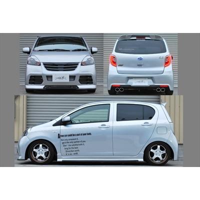 ミライース LA300S euroGT エアロ4点セット ミライース LA300S euroGT