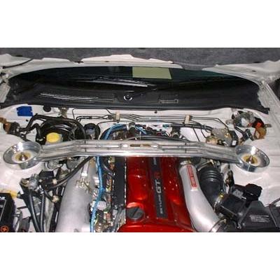 BCNR33 スカイライン GT-R フロントタワーバー : エアロ.カスタム 