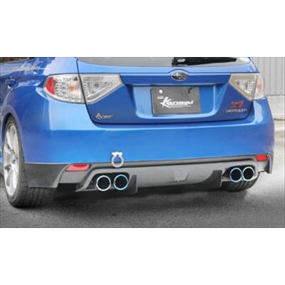 GRB IMPREZA WRX STI カーボンリアディフューザー : エアロ.カスタム