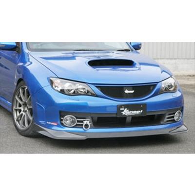インプレッサ WRX STi GVB カーボンフロントリップ クリア塗装済み