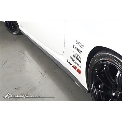ZC6 BRZ カーボンサイドステップ クリア塗装済み : エアロ.カスタム