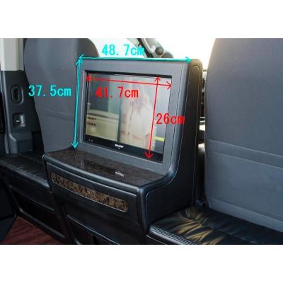 ハイエース 200系 ワイドボディ エンタテーメントTVコンソール ハイエース 200系 ワイドボディ エンタテーメントTVコンソール